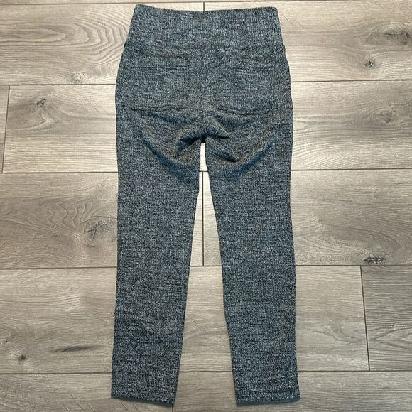 Athleta Metro High Waist Gray Herringbone Hybrid Leggings Size XS - Picture 4 of 12